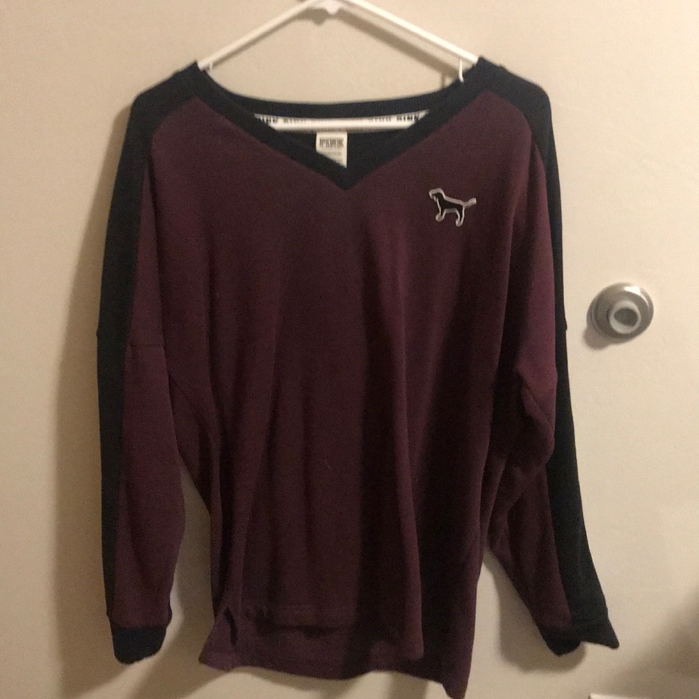 Oversized PINK crew neck